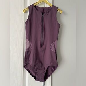 Intermezzo Zip Front Dance Ballet Leotard